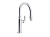 KOHLER Edalyn™ by Studio McGee Touchless pull-down kitchen sink faucet with three-function sprayhead