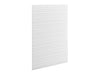 KOHLER K-39440-T08 Stoneridge 96" x 72" shower back wall with linear design