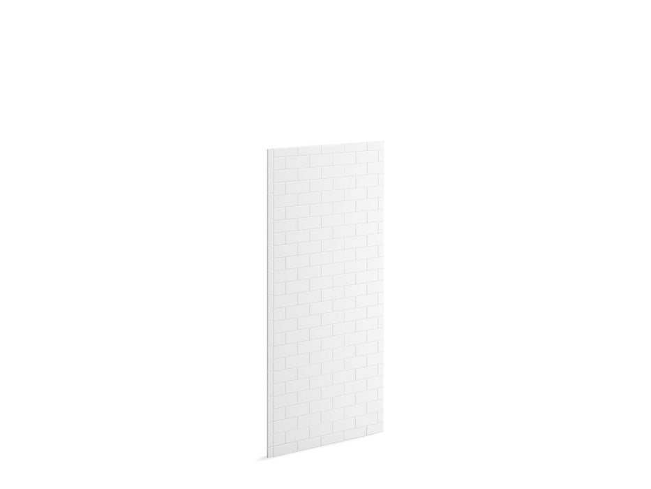 KOHLER K-39425-T06L Stoneridge 72" x 30" left bath/shower end wall with subway tile design