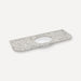 Robern Engineered Stone Top Quartz Stone Vanity Top, 56" x 1-1/8" x 23", Center Undercounter Sink, Three Hole, For Rosebrook
