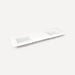 Robern Engineered Stone Top Quartz Stone Vanity Top, 72" x 1-1/8" x 23", Double Undercounter Sink, Three Hole, For Wyndale