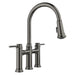Empressa Pull-Down Dual-Spray Bridge Faucet