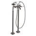 AXOR Montreux 2-Handle Freestanding Tub Filler Trim with Lever Handles and 1.8 GPM Handshower