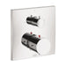 Axor 10726001 Starck X Thermostatic Valve Trim with Integrated Diverter and Volume Controls Less Valve