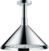 Axor 26022001 Front Ceiling 11" 2.5 GPM 2-Jet Rain Shower Head with Shower Arm