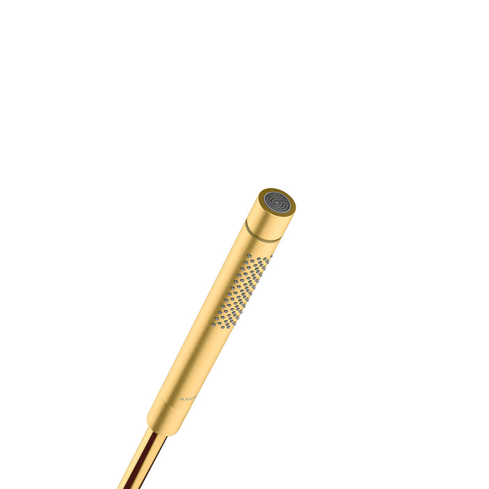AXOR Starck Baton Handshower 2-Jet, 1.75 GPM, brushed gold optic