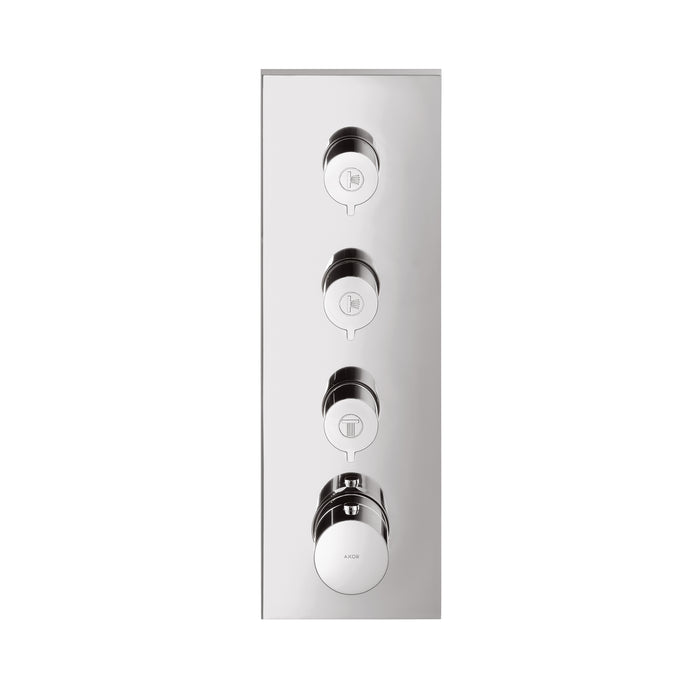 AXOR ShowerSolutions Thermostatic Module Trim 15" x 5" for 3 Functions