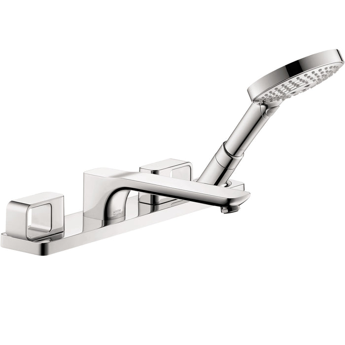 AXOR Urquiola 4-Hole Roman Tub Set Trim with 1.75 GPM Handshower
