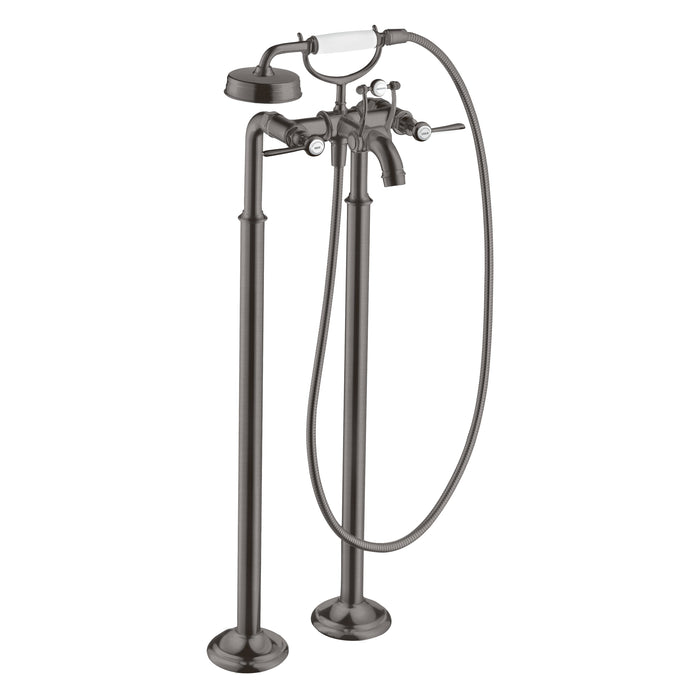 AXOR Montreux 2-Handle Freestanding Tub Filler Trim with Lever Handles and 1.8 GPM Handshower