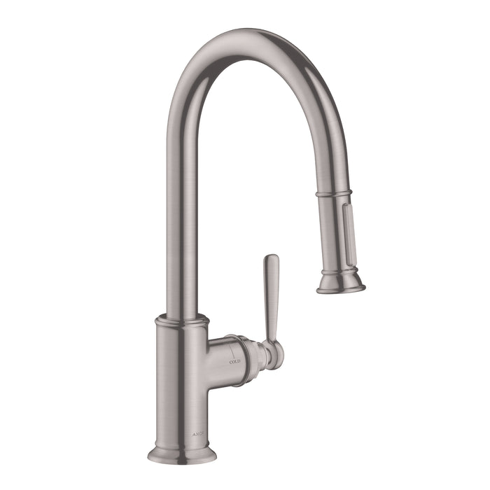 AXOR Montreux HighArc Kitchen Faucet 2-Spray Pull-Down, 1.75 GPM