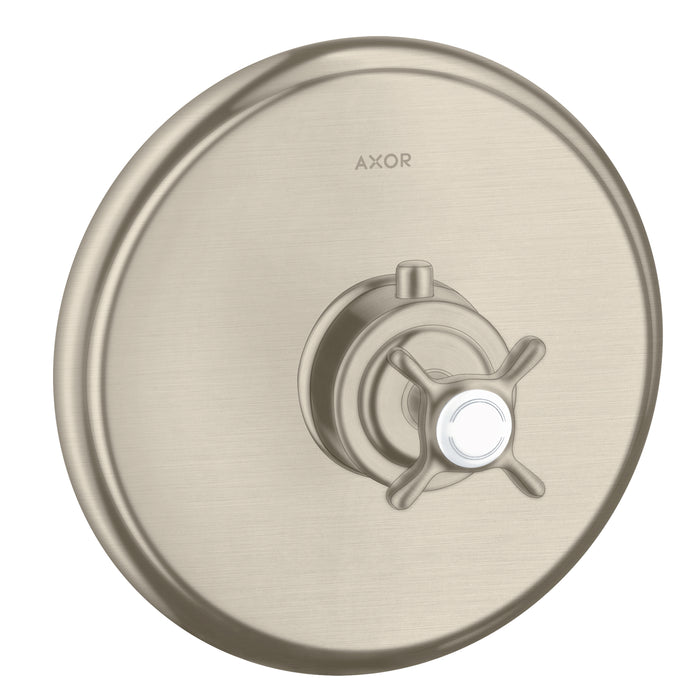 AXOR Montreux Thermostatic Trim HighFlow with Cross Handle