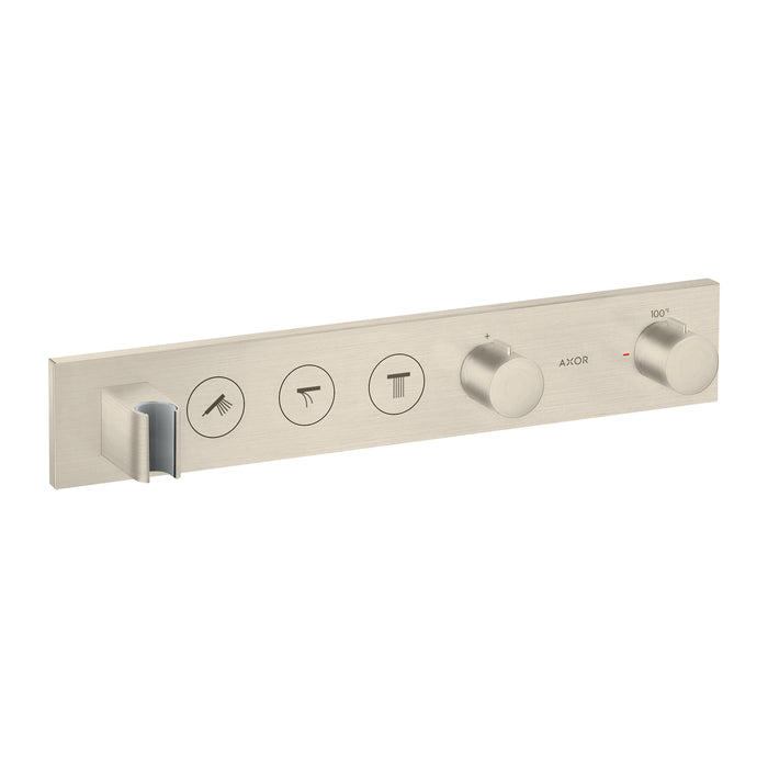 AXOR ShowerSolutions Thermostatic Module Trim Select for 3 Functions