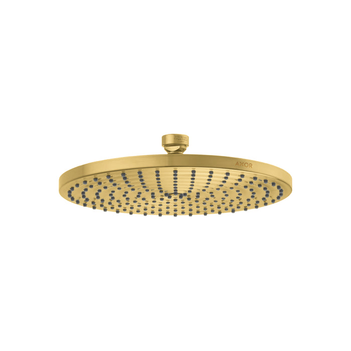 AXOR ShowerSolutions Showerhead  240 1-Jet Powder Rain, 2.5 GPM