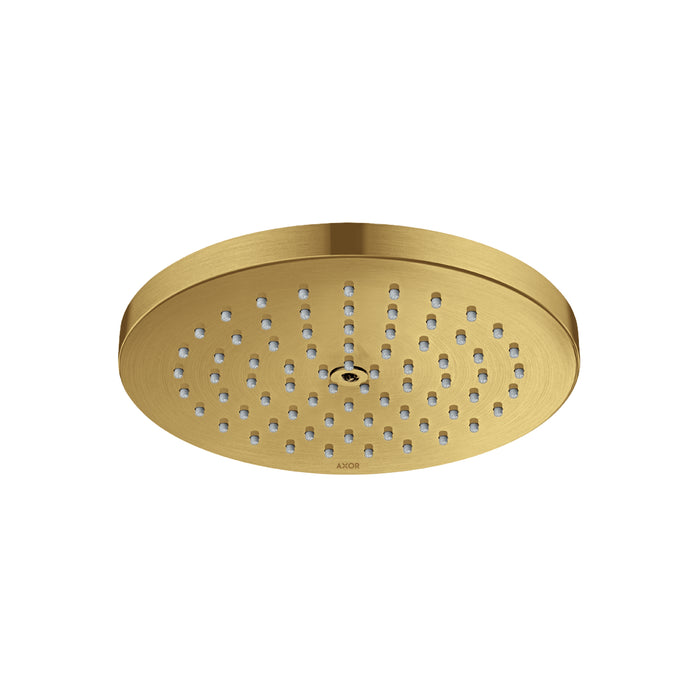 AXOR ShowerSolutions Showerhead 180 1-Jet Powder Rain, 1.75 GPM
