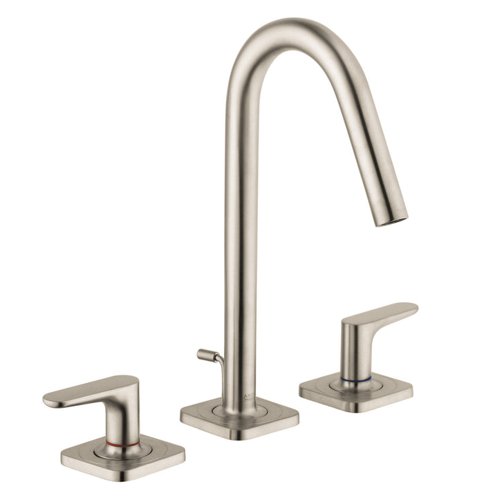 AXOR Citterio M Widespread Faucet 160 with Pop-Up Drain, 1.2 GPM