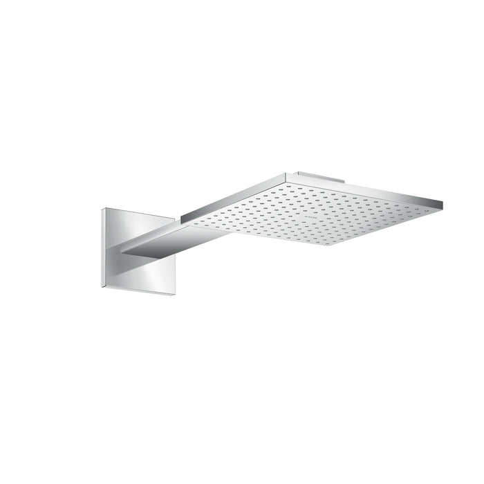 AXOR ShowerSolutions Showerhead 250 Square 2- Jet with Showerarm Trim, 1.75 GPM