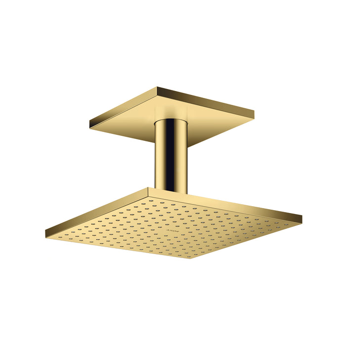 AXOR ShowerSolutions Showerhead 250 Square 2-Jet Ceiling Connection, 2.5 GPM