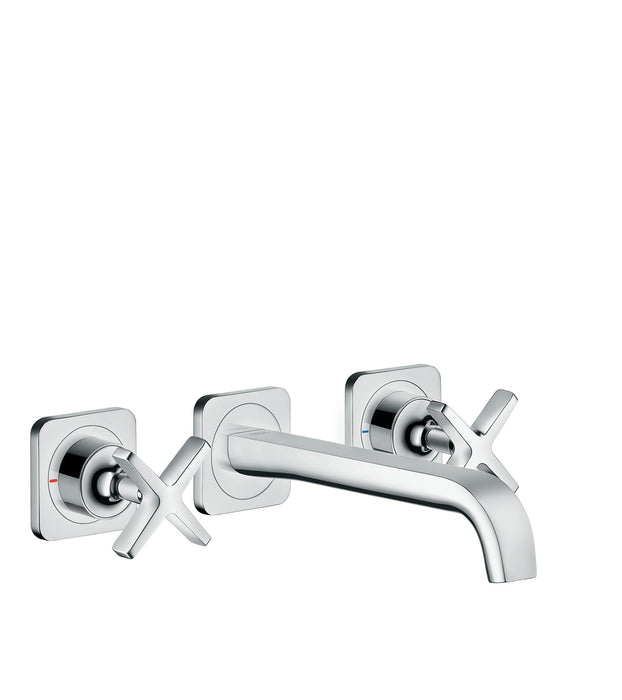 AXOR Citterio E Wall-Mounted Widespread Faucet Trim, 1.2 GPM