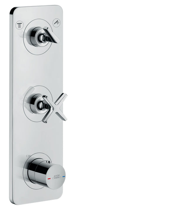AXOR Citterio E Thermostatic Module Trim 15" x 5" for 2 Functions