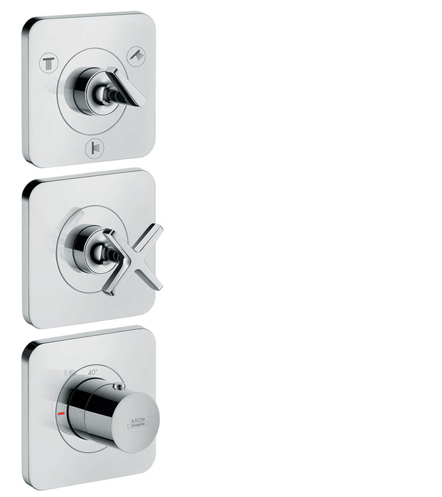 AXOR Citterio E Thermostatic Module Trim 15" x 5" for 3 Functions