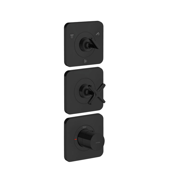 AXOR Citterio E Thermostatic Module Trim 15" x 5" for 3 Functions
