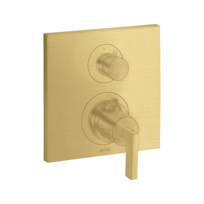 AXOR Citterio Thermostatic Trim with Volume Control and Diverter