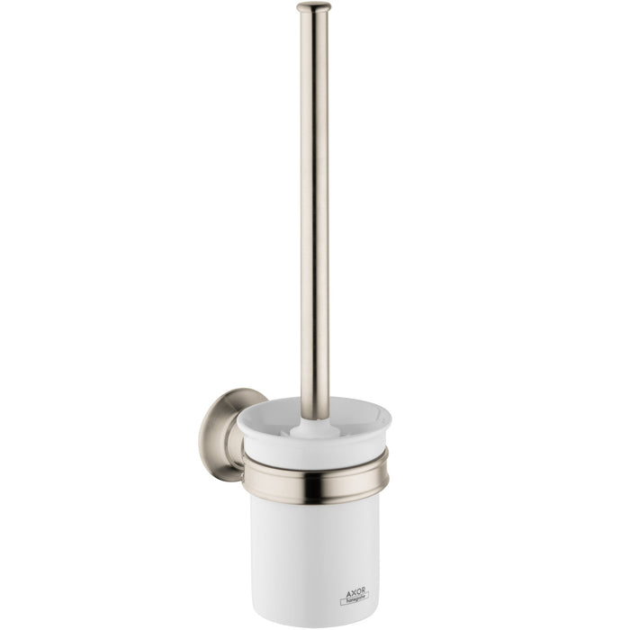 AXOR Montreux Toilet Brush with Holder, Wall-Mounted