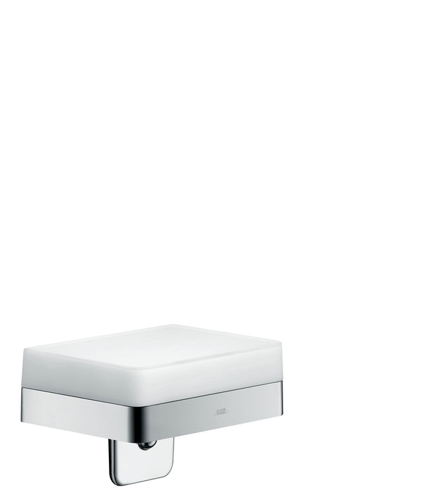 AXOR Universal SoftSquare Soap Dispenser with Shelf