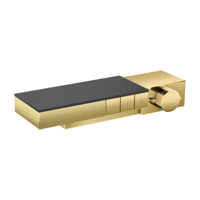AXOR Edge Thermostatic Trim for Exposed Installation for 3 Functions - Diamond Cut