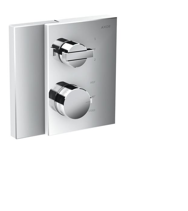 AXOR Edge Thermostatic Trim with Volume Control and Diverter