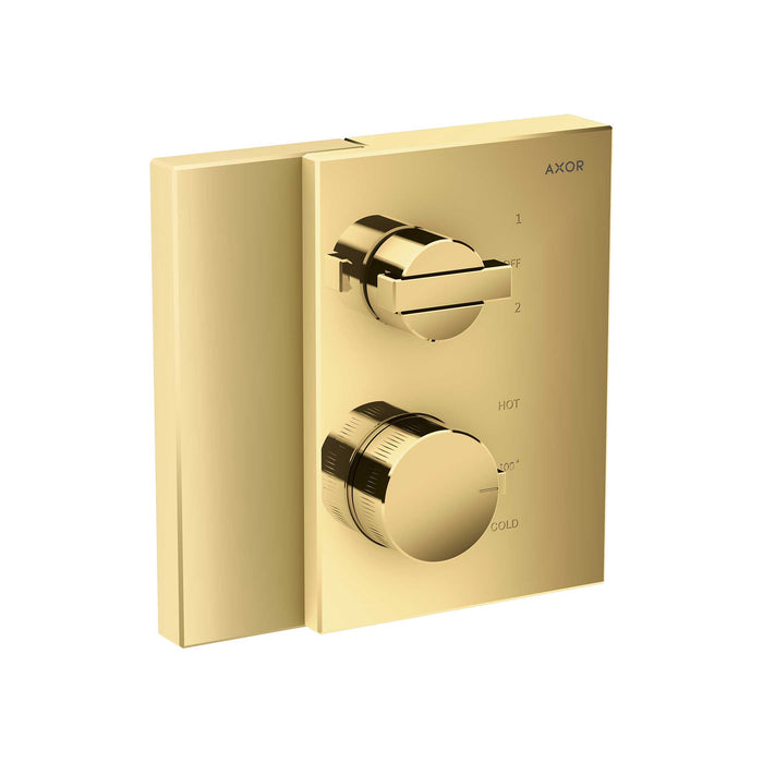 AXOR Edge Thermostatic Trim with Volume Control and Diverter