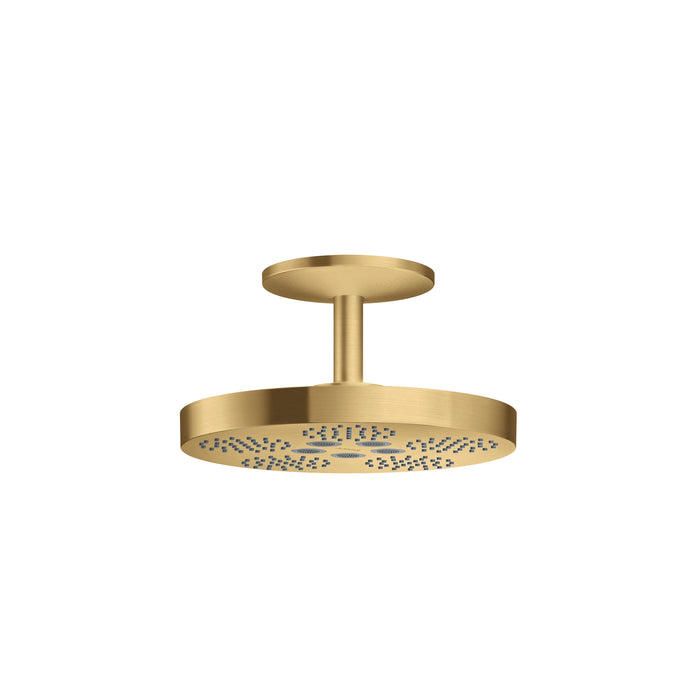 AXOR ONE Showerhead 280 2-Jet with Ceiling Mount Trim, 2.5 GPM