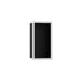 hansgrohe XtraStoris Individual Wall Niche Matte Black with Design Frame 12"x 6"x 4"