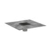 hansgrohe RainDrain Brilliance Point Drain Set 4"x 4" Trim with Height Adjustable Frame and Rough