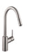 hansgrohe Talis S² HighArc Kitchen Faucet, 1-Spray Pull-Down, 1.75 GPM