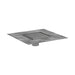hansgrohe RainDrain Brilliance Point Drain Set 6"x 6" Trim Tileable Rear Cover and Rough