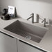 Satin Dark Steel - BLANCO Alta II Low Arc Beverage Faucet - RO Compatible