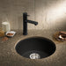 Anthracite - BLANCORONDO SILGRANIT 18" Dual Mount Bar Sink