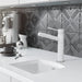 White - BLANCO Diamond SILGRANIT 15" Dual Mount Bar Sink