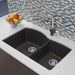 Café - BLANCO Diamond SILGRANIT 32" 60/40 Double Bowl Undermount Kitchen Sink