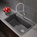 Cinder - BLANCO Diamond SILGRANIT 33.5" Super Single Dual Mount Kitchen Sink