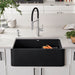 Anthracite - BLANCO Ikon SILGRANIT 30" Single Bowl Apron-Front Farmhouse Sink