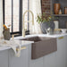 Volcano Gray - BLANCO Ikon SILGRANIT 30" Single Bowl Apron-Front Farmhouse Sink