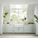 White - BLANCO Ikon SILGRANIT 33" Single Bowl Apron-Front Farmhouse Sink