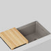 Truffle - BLANCO Inteos SILGRANIT 33" Single Bowl Reversible Undermount Workstation Kitchen Sink