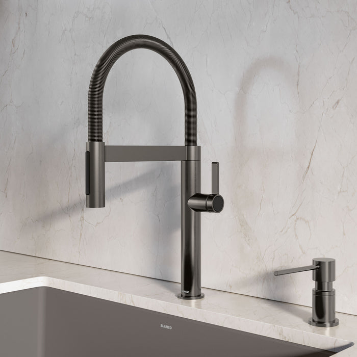 Satin Dark Steel - BLANCO Lato Soap Dispenser
