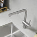 Pvd Steel - BLANCO Linus Low Arc Pull-Out Dual-Spray Kitchen Faucet