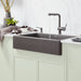 Volcano Gray - BLANCO Linus Low Arc Pull-Out Dual-Spray Kitchen Faucet