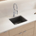 Cinder - BLANCO Liven SILGRANIT 21" Single Bowl Dual Mount Kitchen Sink