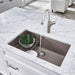 Truffle - BLANCO Precis SILGRANIT 30" Single Bowl Undermount Kitchen Sink
